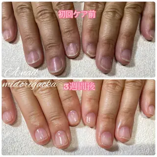 ショート ネイル 大人可愛い高技術ネイ ル♡美爪A nailのネイルデザイン