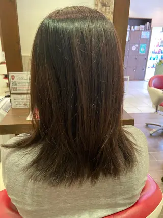 ミディアム Hair  salon Orchid所属・✨透明感カラー✨小形 大美✨のヘアスタイル