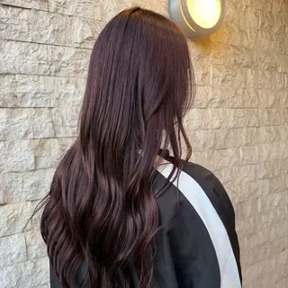 ロング カラー 🦖Maho🦖 ブリーチカラーのヘアスタイル