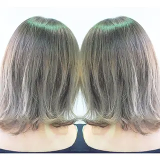 ショート カラー ヘアアレンジ 及川シゲル 髪質改善講師のヘアスタイル