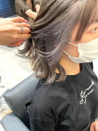 ミディアム コトネ🫧 韓国風レイヤーカットのヘアスタイル