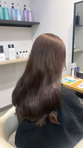 ロング neaf 六本木店所属・六本木🫧パーマ 望月彩音のヘアスタイル