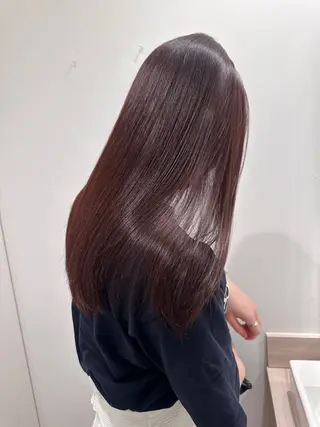 セミロング カラー 岐阜の美容師 HONOKAのヘアスタイル