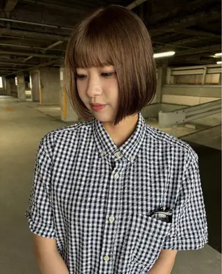 ショート 森口 しおんのヘアスタイル