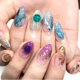 ネイル 渋谷ビュレネイル Kaoruのネイルデザイン