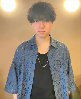 メンズ 韓国/レイヤー/艶髪 ルキアのヘアスタイル