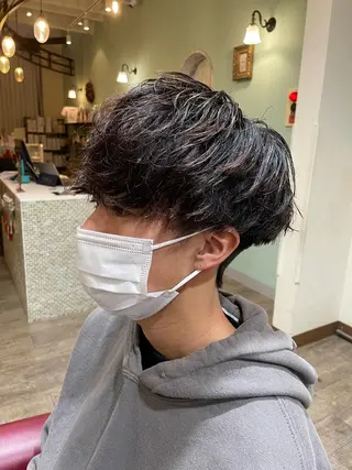 パーマ メンズ メンズ特化ツヤ髪特化 一宮/矢島大樹のヘアスタイル