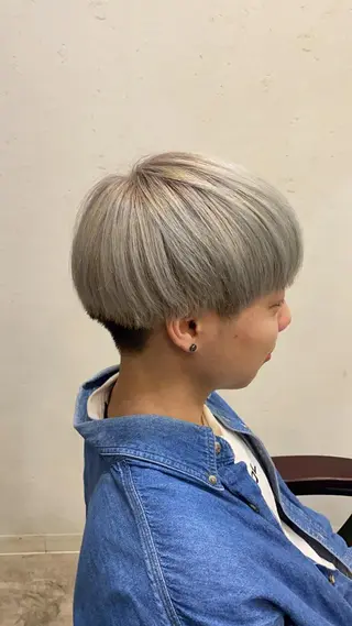 ショート カラー メンズ 🟢NEGi🟣 🫧髪質改善のヘアスタイル