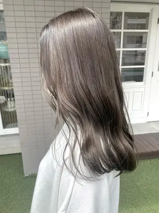 ロング カラー 韓国×髪質改善カラー 💎hinaのヘアスタイル