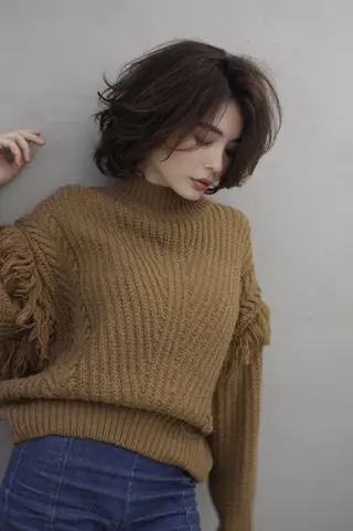 ショート パーマ 代表　土屋ヒロユキ ショートカットのヘアスタイル