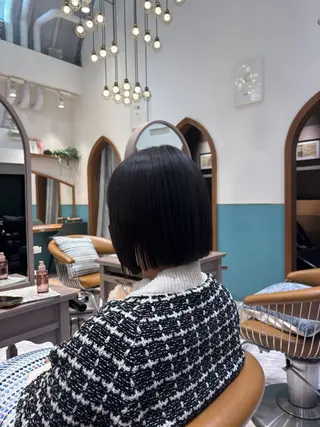 ミディアム 韓国🇰🇷ヘア/艶 カラー/Shinのヘアスタイル