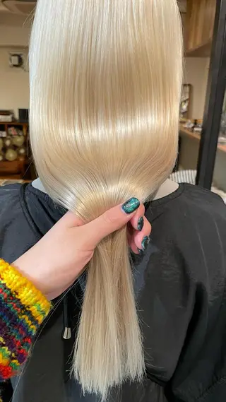 ロング カラー ファッションに 溶け込むstyleのヘアスタイル