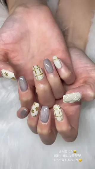 ネイル オーロラ所属・YUI nailのネイルデザイン