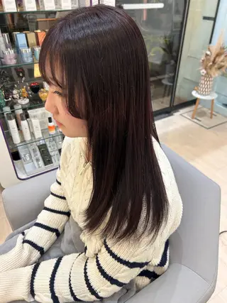 セミロング 堀 日次のヘアスタイル