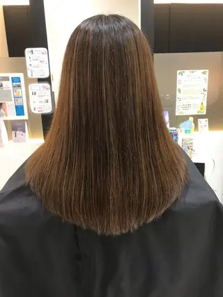 YASU🍎CUT 赤系カラー/ヘアケアのヘアスタイル