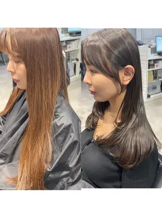 セミロング 💫newi💫村上 孝一のヘアスタイル