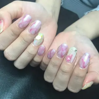 ミディアム ネイル ♡ belleのネイルデザイン