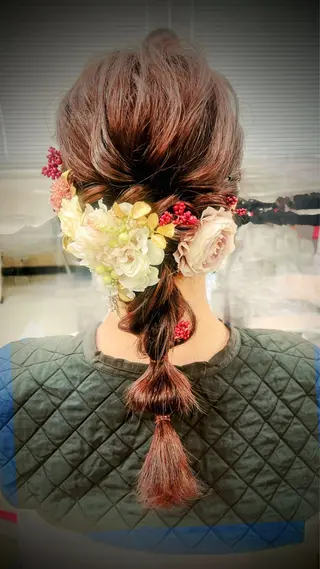 ヘアアレンジ Marry's  下鴨　　マリィズシモガモ所属・坂井 さやかのヘアスタイル