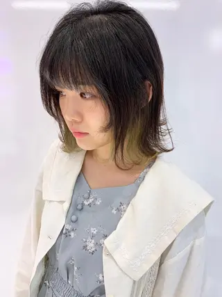 ミディアム lamie by melt 吉祥寺 【ラミエ バイ メルト】所属・【ミニモ公認】*似合 わせ職人*滝田拳史のヘアスタイル