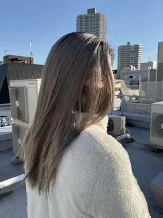 ロング カラー モテ髪提案します💕 髪質改善宗一郎のヘアスタイル