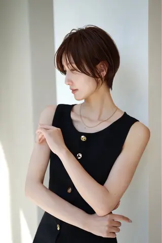 ショート カラー 加賀 千聖 /soigneのヘアスタイル