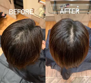 ミディアム カラー トーンアップ 、 ダウン🧡青山紗弥華のヘアスタイル