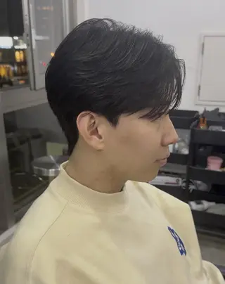 ショート カラー パーマ メンズ Men's Eir Kodamaのヘアスタイル