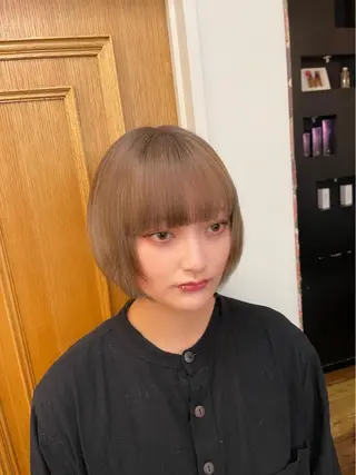 ショート カラー メイクス表参道所属・ショート/ボブ 矢野湧也のヘアスタイル