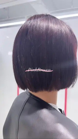 ミディアム カラー 🫧髪質改善🫧 神田紗来のヘアスタイル