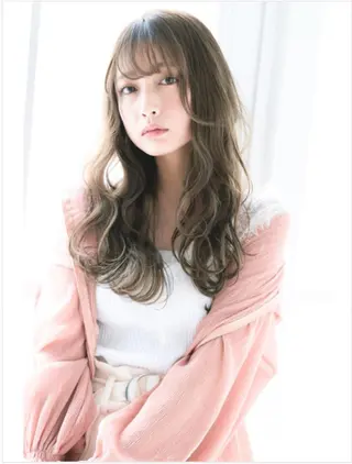 ロング カラー Sola by  little所属・クボキ サヤのヘアスタイル