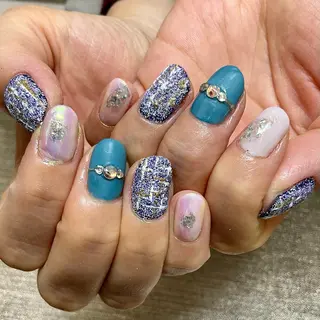 ネイル nail Eclat所属・志賀野 美喜のネイルデザイン