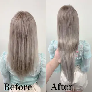 セミロング カラー 渋谷🤍ブリーチの神 🤍Yudaiのヘアスタイル