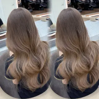 ロング 大西 天使のヘアスタイル