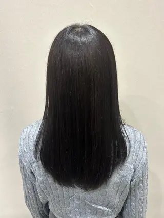 セミロング 上田 美月のヘアスタイル