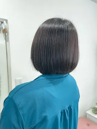 ショート カラー パーマ ヘアアレンジ メンズ キッズ ネイル マツエク・マツパ アイブロウ Leyシェアサロン所属・Ken ドライカット ✂️髪質改善のヘアスタイル