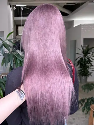 ロング カラー ハイトーンカラー/ miyuuのヘアスタイル