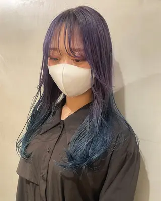 ロング カラー 優作 〜圧倒的信頼〜のヘアスタイル