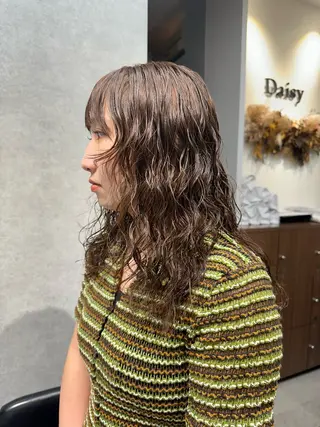 ロング パーマ Daisy🎀【福岡 美容室】chiakiのヘアスタイル