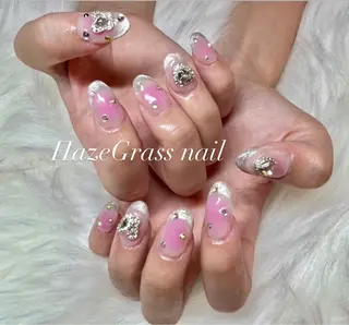 セミロング HazeGrass NAILのネイルデザイン