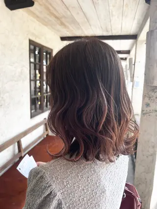 ミディアム てづか りおのヘアスタイル