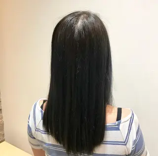 ロング カラー 阿部 響香のヘアスタイル