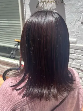 ミディアム カラー 🌈透明感カラー🌈 🌟吉田祐介🌟のヘアスタイル