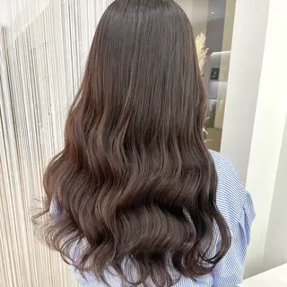 ロング カラー ParveMix￤ 大賀さつき🍨🤍のヘアスタイル