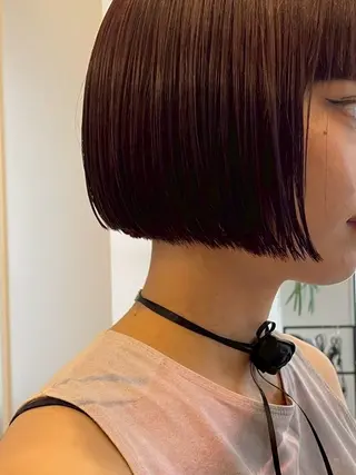 ショート the hinc所属・anri/野田/ ボブカットのヘアスタイル