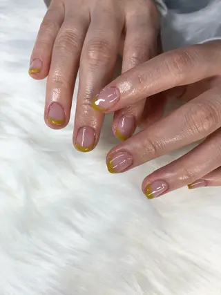 ロング カラー ヘアアレンジ キッズ ネイル マツエク・マツパ 福田 加奈のネイルデザイン