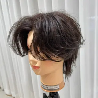 メンズ 曲がる縮毛/カルマパ ーマ/池袋/横村大全のヘアスタイル