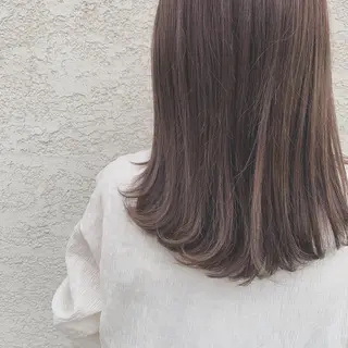 セミロング 韓国🇰🇷髪質改善 Chisaki치사키のヘアスタイル