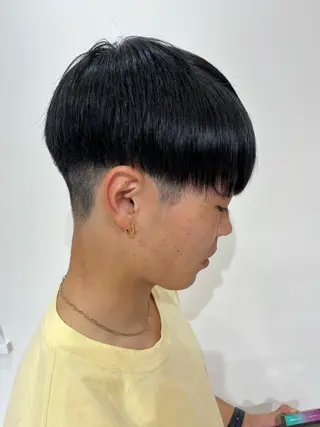ショート メンズ 【店長】メンズ職人 短髪　ハイトーン🔥のヘアスタイル