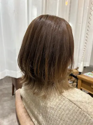 ミディアム カラー merc.🌿✨ いとうりかのヘアスタイル