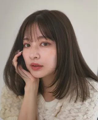 ミディアム ミディアム特化 COA日向のヘアスタイル